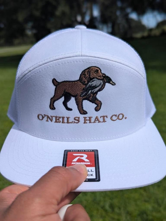 Boykin Spaniel White Hat